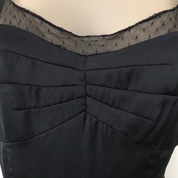 American Eagle Black Fit & Flare Dress Sz. 4 - Picture 3 of 8